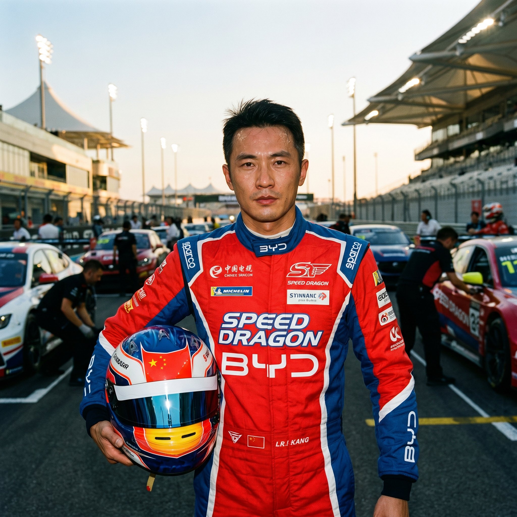 茄子视频签约车手李锐